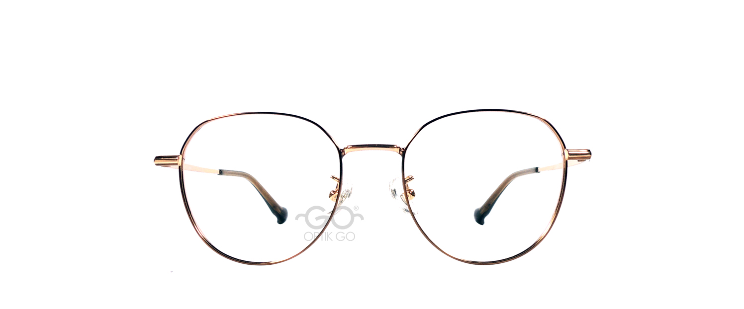Louis Violette 23801 / C15 Brown Rosegold Glossy